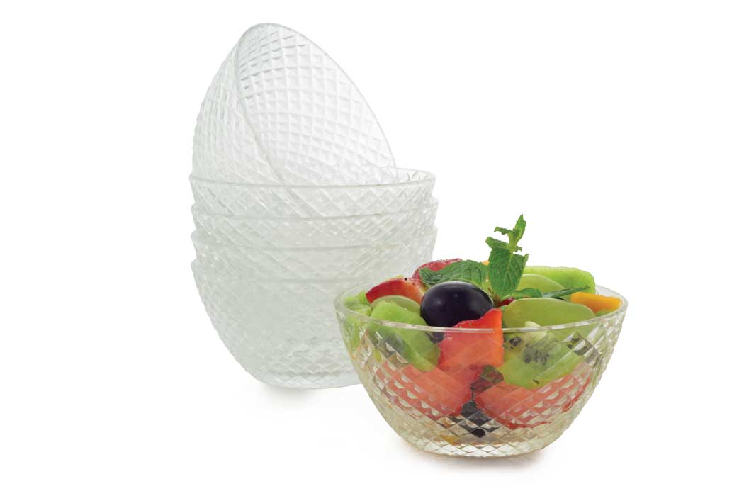 Glass Fruit Bowl Glass Bowls & Dishes Edge Company